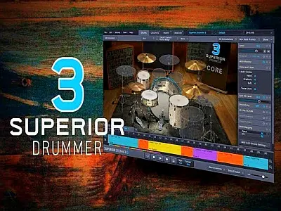Toontrack - Superior Drummer 3 + SDX Core Basic Sound Library
