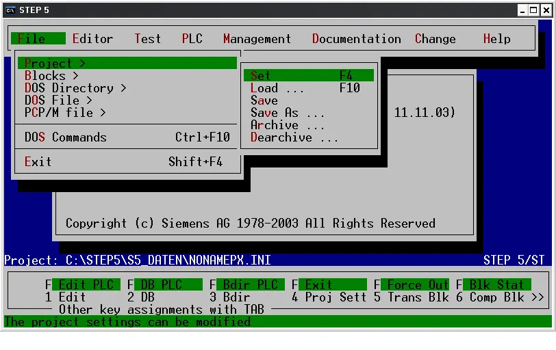 SIEMENS SIMATIC STEP 5