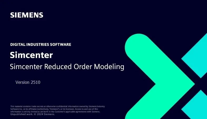 Siemens Simcenter ROM (Reduced Oder Modeling)