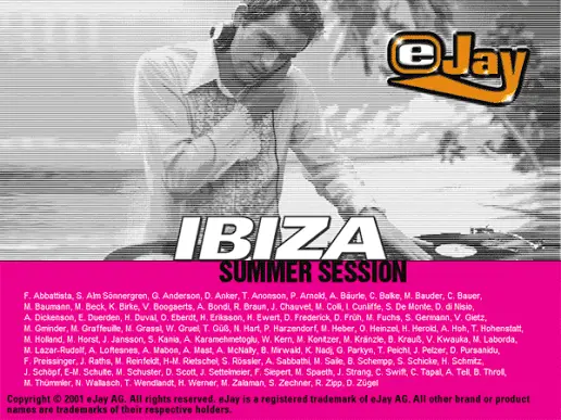 eJay - Ibiza Summer Session