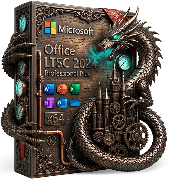 Microsoft Office LTSC 2024 Professional Plus + Visio 2024 Pro + Project 2024 Pro
